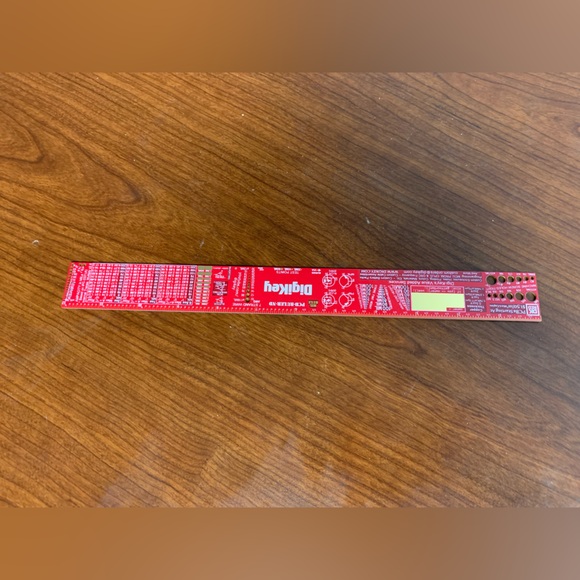 Digi-Key Red Circuit Board Ruler - Picture 2 of 2